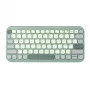 ASUS KW100 /GN/GE/81 tastiera Home Bluetooth QWERTZ tedesca verde, verde chiaro