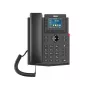 Telefono IP Fanvil X303-2 nero 4 linee LCD con cornetta via cavo