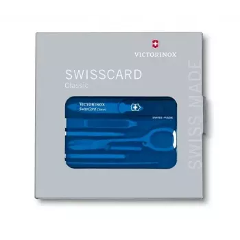 SwissCard Classic Victorinox blu