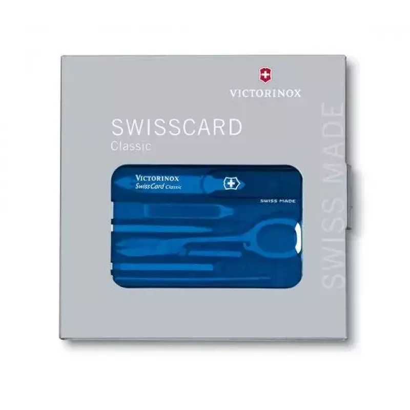 SwissCard Classic Victorinox blu