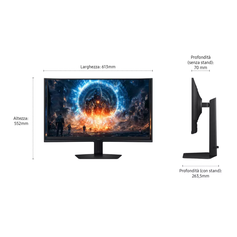 Monitor Samsung G60F 68,6 cm (27