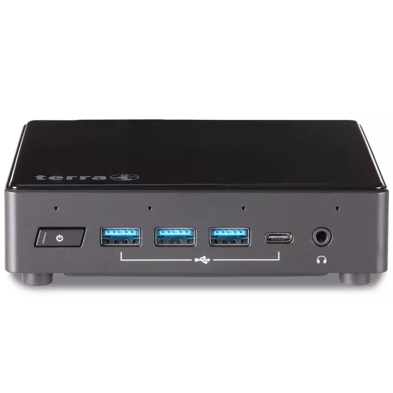 TERRA PC-Micro 3100 Silent Greenline Intel® Celeron® N5100 8 GB DDR4-SDRAM 240 GB SSD Windows 11 Pro Micro PC nero