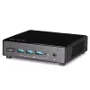 TERRA PC-Micro 3100 Silent Greenline Intel® Celeron® N5100 8 GB DDR4-SDRAM 240 GB SSD Windows 11 Pro Micro PC nero