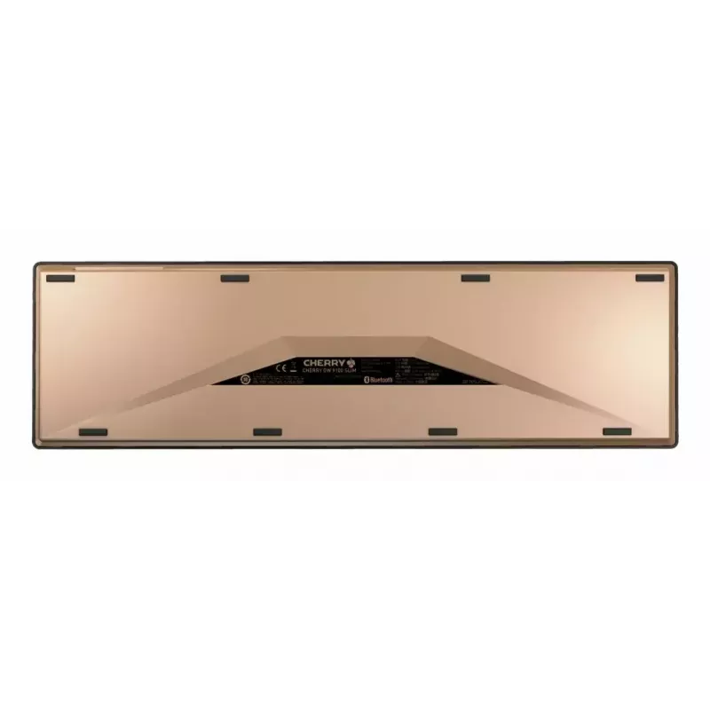 Cherry DW 9100 Slim Set tastiera e mouse wireless, layout italiano, nero/bronzo