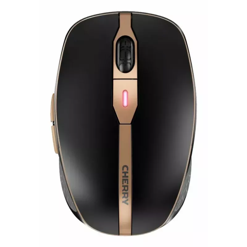 Cherry DW 9100 Slim Set tastiera e mouse wireless, layout italiano, nero/bronzo