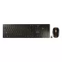 Cherry DW 9100 Slim Set tastiera e mouse wireless, layout italiano, nero/bronzo