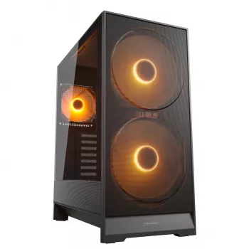 Case Midi-Tower COUGAR, Airface 180, ARGB, nero