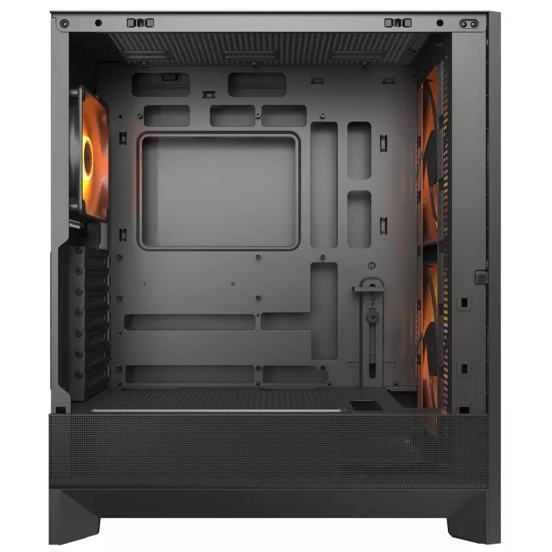 Case Midi-Tower COUGAR, Airface 180, ARGB, nero