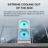Case Midi-Tower COUGAR, Airface 180, ARGB, nero