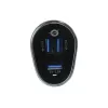 Conceptronic CARDEN06B caricabatterie mobile universale nero presa accendisigari auto