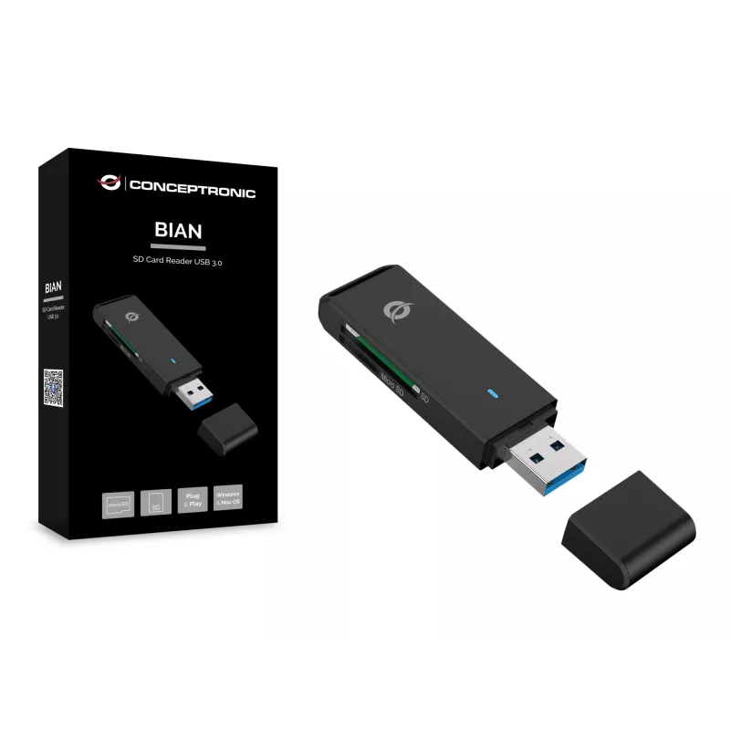 Conceptronic BIAN lettore di schede SD USB 3.0