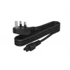 Conceptronic OZUL03BUK caricabatterie da tavolo 100W GaN USB PD, cavo USB-C integrato, spina UK
