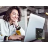 Conceptronic OZUL04BE caricabatterie 67W GaN USB PD, cavo USB-C integrato
