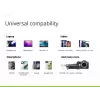 Conceptronic OZUL05BE caricabatterie mobile universale nero AC per interni