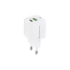 Conceptronic caricabatterie 2 porte 20W GaN USB PD, USB-C x 1, USB-A x 1 ALTHEA15W