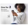 Conceptronic caricabatterie 2 porte 20W GaN USB PD, USB-C x 1, USB-A x 1 ALTHEA15W