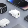 Conceptronic caricabatterie 2 porte 20W GaN USB PD, USB-C x 1, USB-A x 1 ALTHEA15W