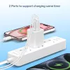 Conceptronic caricabatterie 2 porte 20W GaN USB PD, USB-C x 1, USB-A x 1 ALTHEA15W