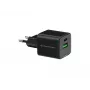 Conceptronic caricabatterie 2 porte 20W GaN USB PD, USB-C x 1, USB-A x 1, QC 3.0, PPS