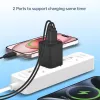 Conceptronic caricabatterie 2 porte 20W GaN USB PD, USB-C x 1, USB-A x 1, QC 3.0, PPS