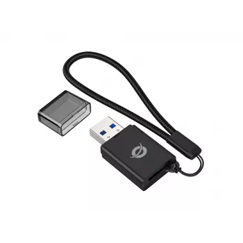 Conceptronic BIAN07B lettore di schede TF/MicroSD 3.0, UHS-I, USB 3.0, 5Gbps