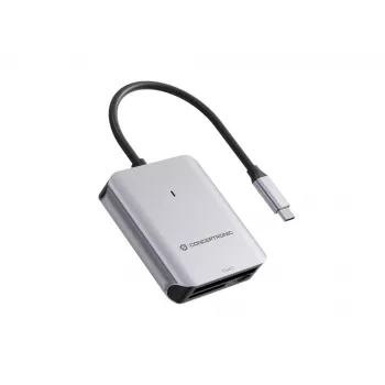 Conceptronic BIAN09G lettore di schede 3-in-1 USB 3.2 Gen 2, CFast 2.0, SD TF/MicroSD 4.0, UHS-II