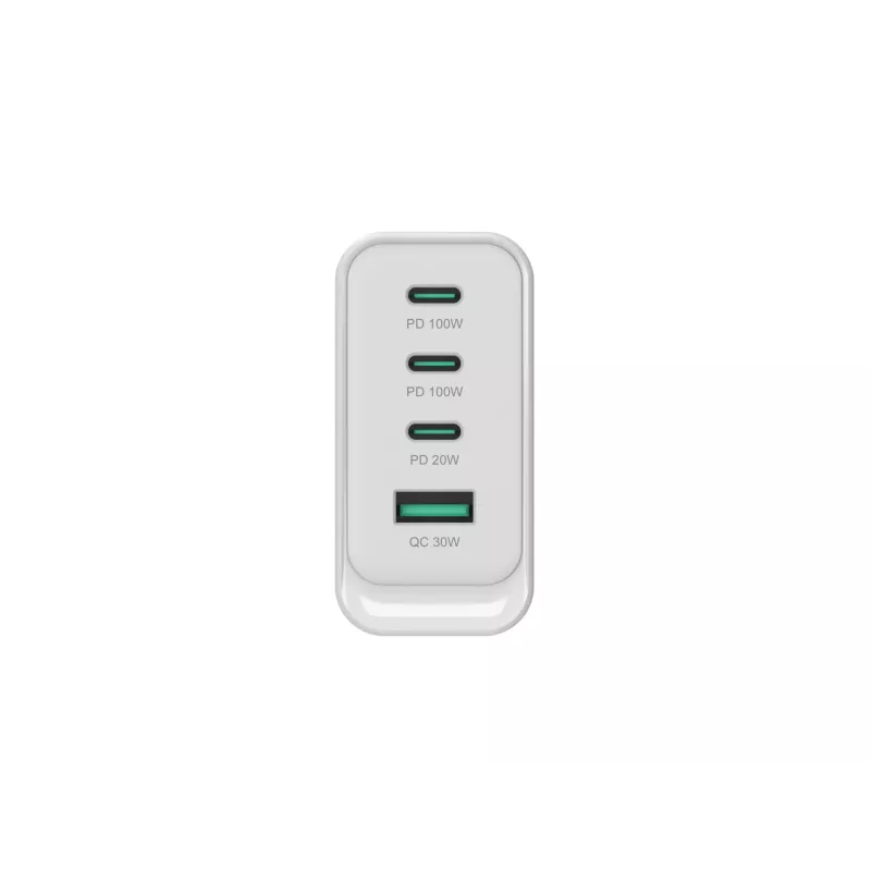 Caricabatterie Conceptronic ALTHEA22W100 4 porte 100W GaN USB PD, USB-C x 3, USB-A x 1, QC 3.0, PPS, PD 3.0