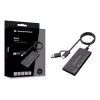 Lettore di schede 7-in-1 CONCEPTRONIC BIAN10B — USB 3.2 Gen 1 Type-A/Type-C, CF/MMC/MS/SD/MicroSD/xD, nero