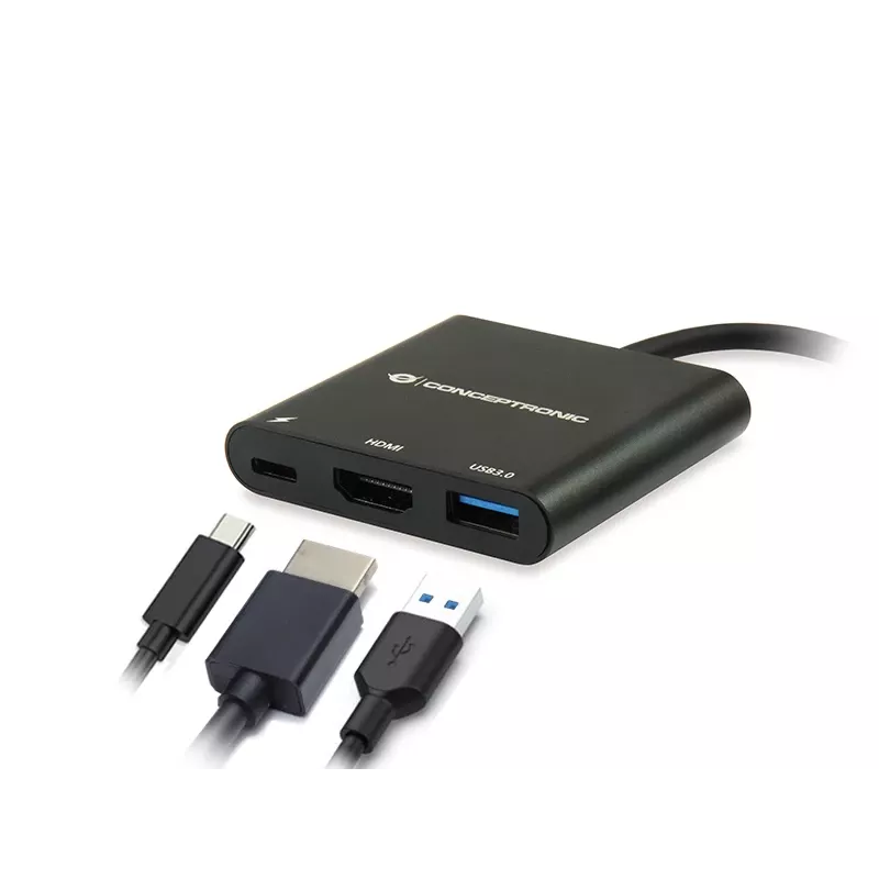 Dock per laptop/port replicator Conceptronic DONN01B USB 3.2 Gen 1 (3.1 Gen 1) Type-C nero