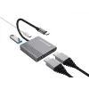 Dock per laptop/port replicator Conceptronic DONN13G con filo USB 3.2 Gen 1 (3.1 Gen 1) Type-C grigio