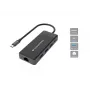Dock per laptop/port replicator Conceptronic DONN14G con filo USB 3.2 Gen 1 (3.1 Gen 1) Type-C grigio