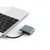 Conceptronic DONN16G con filo USB 3.2 Gen 1 Type-C grigio 100W 4K Ultra HD
