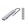 Docking station 7-in-1 Conceptronic DONN19G USB 3.2 Gen 1, HDMI, USB-A 3.0 x 3, SD, TF/MicroSD, 100W USB PD