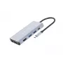 Docking station 10-in-1 Conceptronic DONN20G USB 3.2 Gen 1, HDMI, VGA, USB-A 3.0 x 3, SD, TF/MicroSD, audio, GbE LAN, 100W USB PD