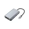 Docking station/port replicator per laptop Conceptronic DONN21G con filo USB 3.2 Gen 1 (3.1 Gen 1) Type-C grigio