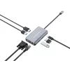Docking station/port replicator per laptop Conceptronic DONN21G con filo USB 3.2 Gen 1 (3.1 Gen 1) Type-C grigio