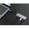 Hub di interfaccia Conceptronic HUBBIES15G USB 3.2 Gen 2 (3.1 Gen 2) Type-C 10000 Mbit/s grigio