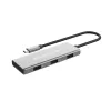 Hub di interfaccia Conceptronic HUBBIES17G USB 3.2 Gen 2 (3.1 Gen 2) Type-C 10000 Mbit/s grigio