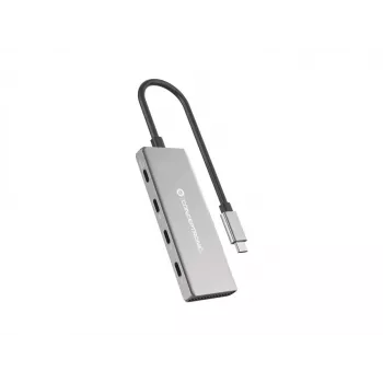 Hub di interfaccia Conceptronic HUBBIES16G USB 3.2 Gen 2 (3.1 Gen 2) Type-C 10000 Mbit/s grigio