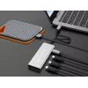 Hub di interfaccia Conceptronic HUBBIES16G USB 3.2 Gen 2 (3.1 Gen 2) Type-C 10000 Mbit/s grigio