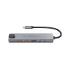Docking station 6-in-1 Conceptronic DONN29G USB 3.2 Gen 2, HDMI 4K60Hz, USB-A 10Gbps x 2, USB-C 10Gbps, GbE LAN, 140W USB PD 3.1