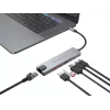 Docking station 6-in-1 Conceptronic DONN29G USB 3.2 Gen 2, HDMI 4K60Hz, USB-A 10Gbps x 2, USB-C 10Gbps, GbE LAN, 140W USB PD 3.1
