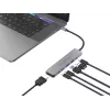 Docking station 6-in-1 USB 3.2 Gen 1 CONCEPTRONIC DONN33G HDMI, 2×USB-A 5Gbps, 2×USB-C 5Gbps, 100W USB PD, argento