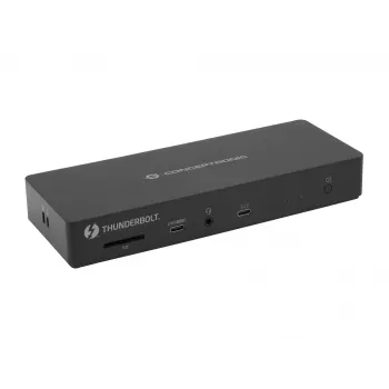 Docking station Conceptronic DONN30B 13-in-1 Thunderbolt 4, con filo, Thunderbolt 4, 96 W, 3,5 mm, 10,100,1000,2000,2500 Mbit/s, IEEE 802.3bz