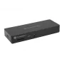 Docking station Conceptronic DONN30B 13-in-1 Thunderbolt 4, con filo, Thunderbolt 4, 96 W, 3,5 mm, 10,100,1000,2000,2500 Mbit/s, IEEE 802.3bz