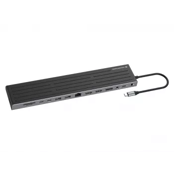 Docking station Conceptronic DONN32B 14-in-1 USB 3.2 Gen 1 HDMI DP
