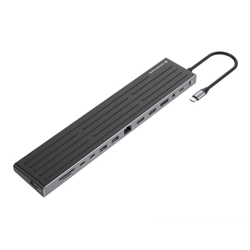 Docking station Conceptronic DONN32B 14-in-1 USB 3.2 Gen 1 HDMI DP