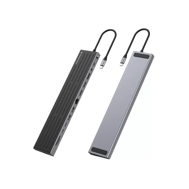 Docking station Conceptronic DONN32B 14-in-1 USB 3.2 Gen 1 HDMI DP
