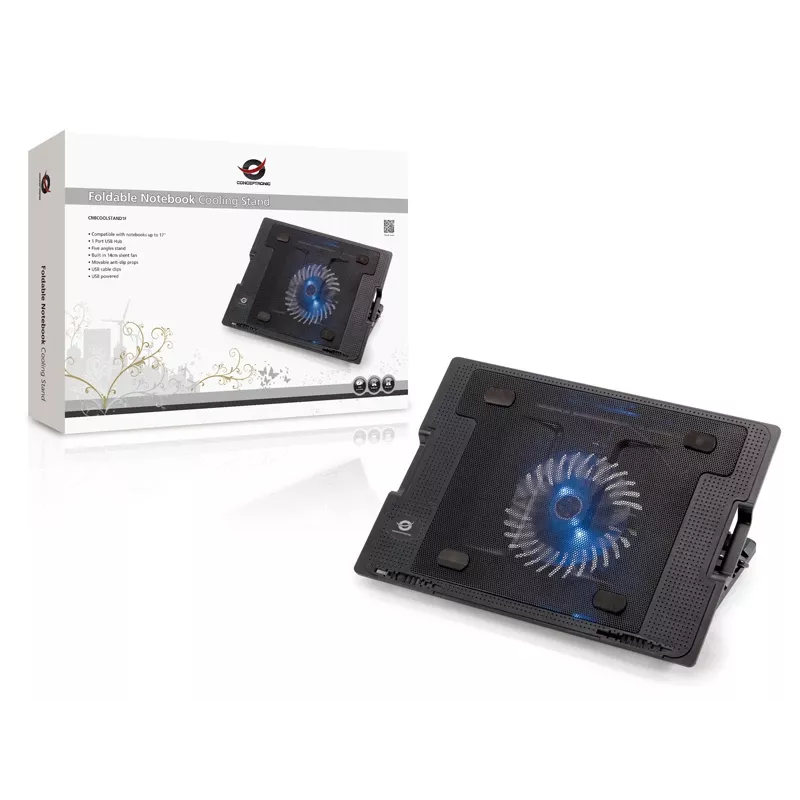 Base di raffreddamento per notebook Conceptronic THANA, adatta fino a 17