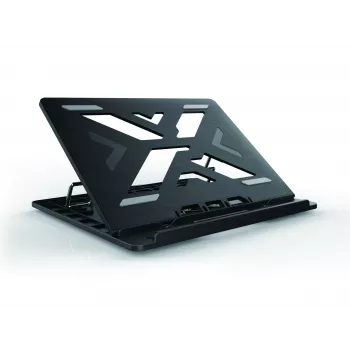 Supporto di raffreddamento per laptop Conceptronic ERGO supporto per laptop nero 39,6 cm (15,6